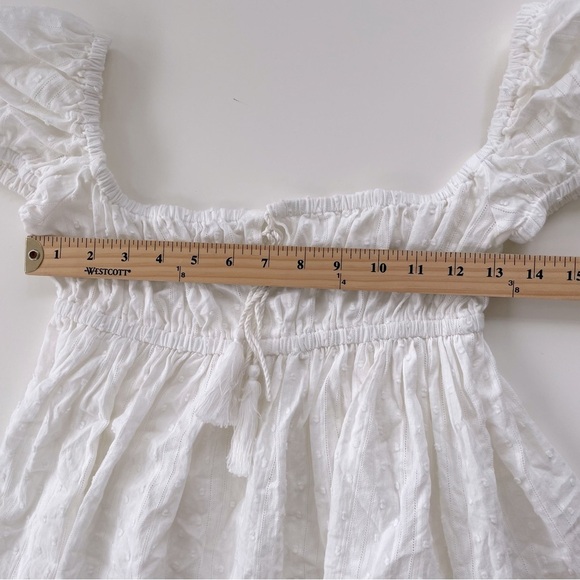 Revolve Tularosa Women's Amelie Mini Dress in White Cottagecore Size XS - Picture 10 of 11